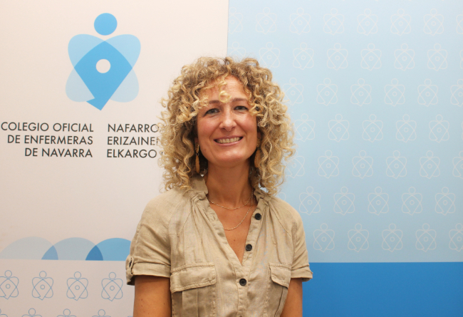 La enfermera Cristina García Vivar es secretaria académica del Departamento de Ciencias de la Salud de la UPNA