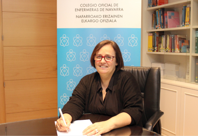 Mª Pilar Sola quiere que colegiadas y colegiados vean al Colegio como una institución cercana en la que apoyarse