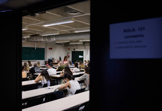 Imagen del examen celebrado el pasado 1 de junio