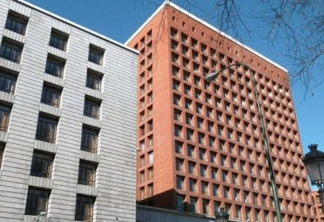 Fachada del Ministerio de Sanidad