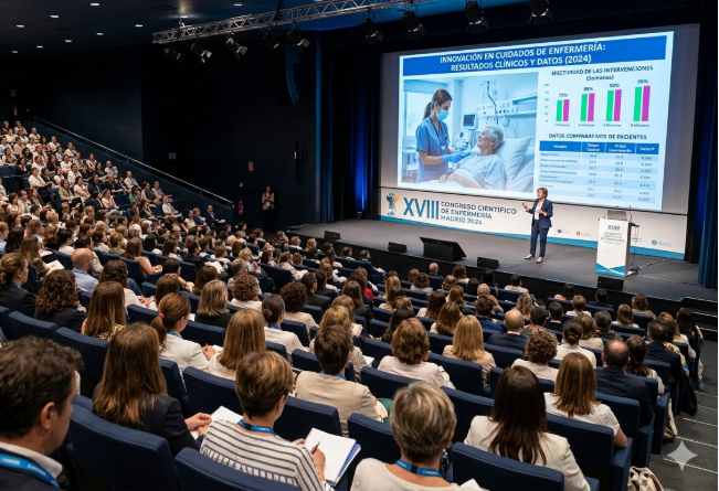 En 2025 el Colegio adjudicó 85 becas en el apartado de Congresos y Jornadas