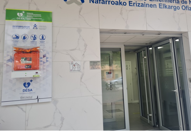 La atención telefónica durante los días de cierre se prestará desde la sede colegial de Pamplona