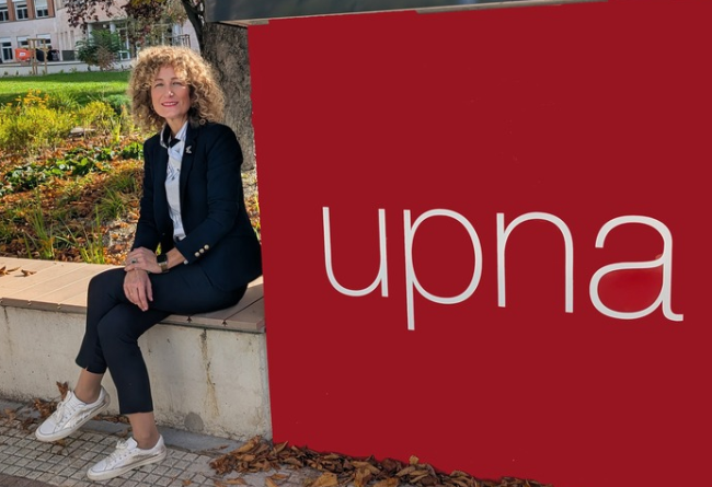 Cristina García-Vivar es la primera Catedrática de Enfermería de la Universidad Pública de Navarra